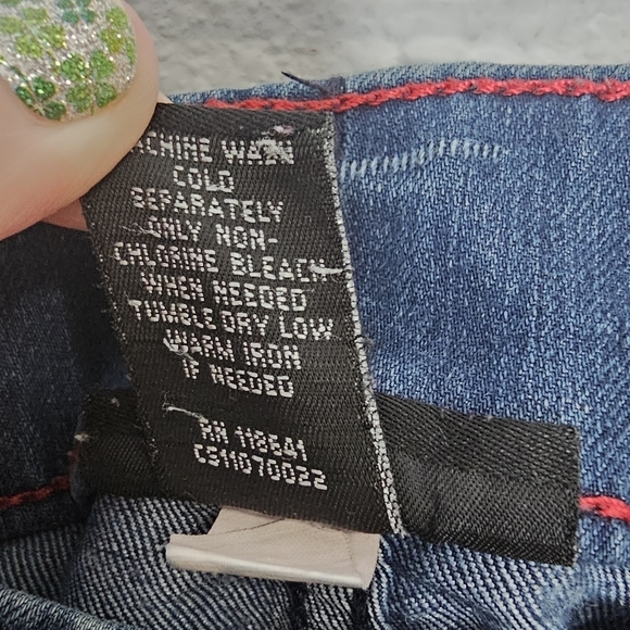 Lane Bryant Jegging Legging Style Womens Jeans Size 16 Dark Blue Slim Pull On - Picture 9 of 9